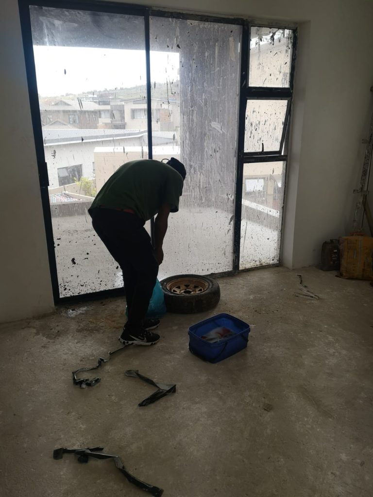 Sparkleen cleaning team at work